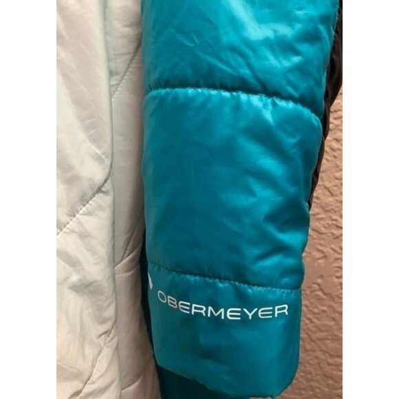 Obermeyer Teen Girls Insulated Zip-Up Jacket Size L Nylon Polyester - Picture 7 of 13